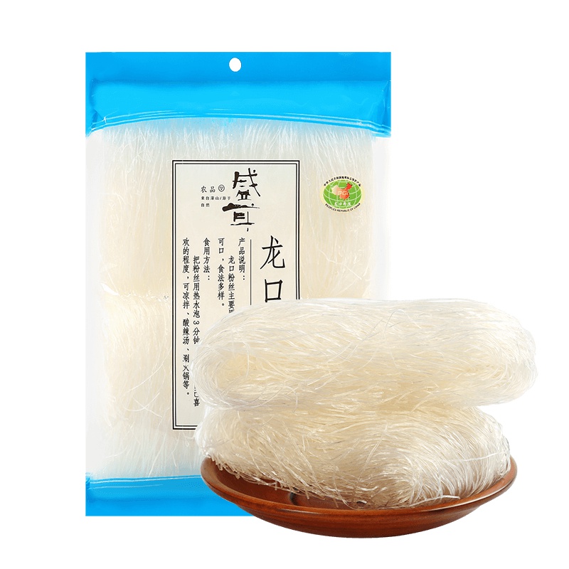 盛耳 龙口粉丝 干货特产绿豆粉丝火锅粉粉条 320g/袋