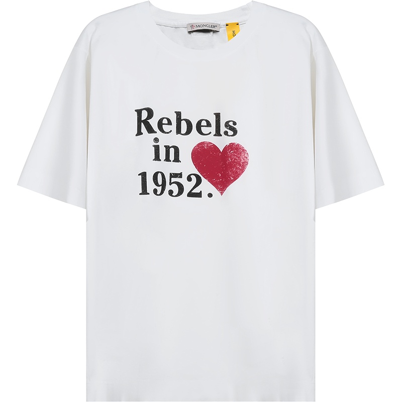 MONCLER 盟可睐 女款印花棉质圆领短袖T恤 8C70310 V8117