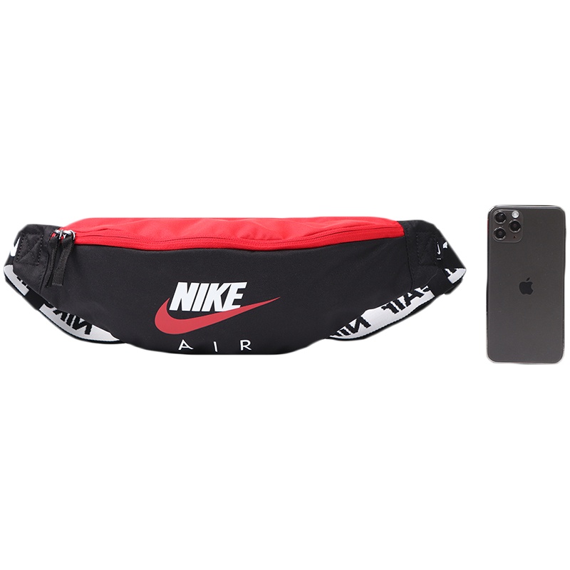 NIKE耐克男包女包单肩包串标斜挎包撞色胸包腰包运动包CW9263