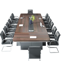 格具(GEJU)会议桌长桌培训桌椅组合办公桌办公家具