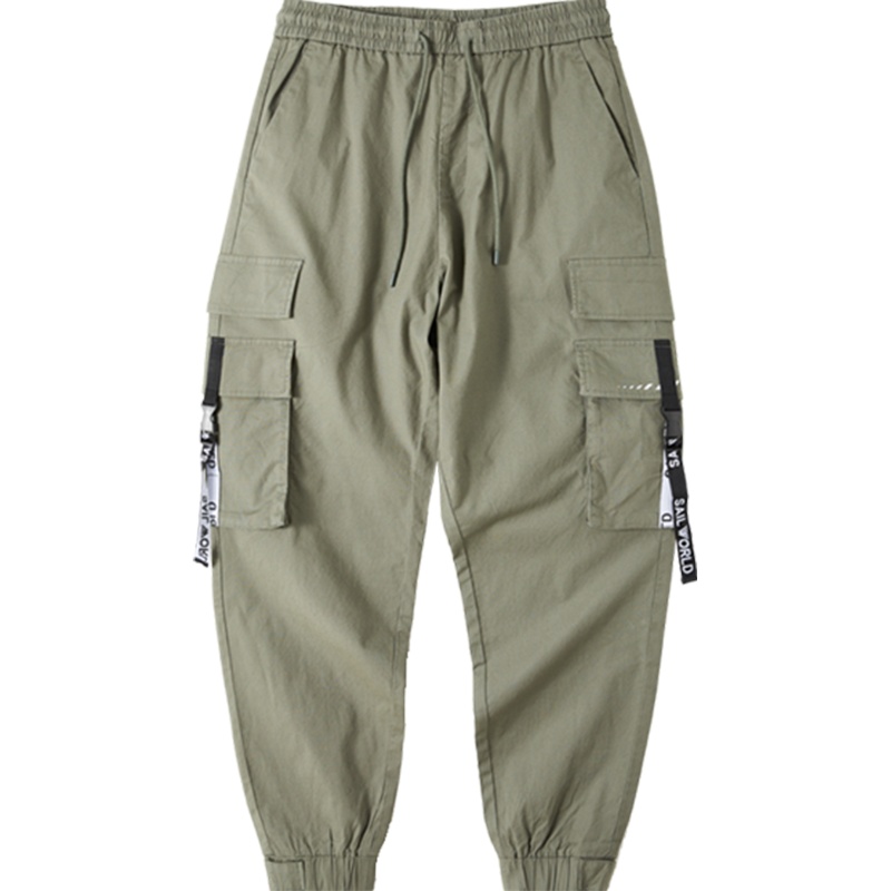 【满198减100预估价：71】森马工装裤男潮牌春秋新款休闲长裤宽松潮流束脚裤帅气百搭裤子男