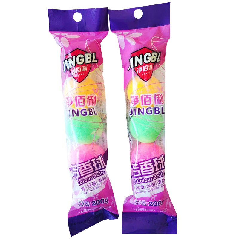 净佰俐 厕所小便池除臭芳香球洁厕球卫生间去味除臭球樟脑丸香精球10条装