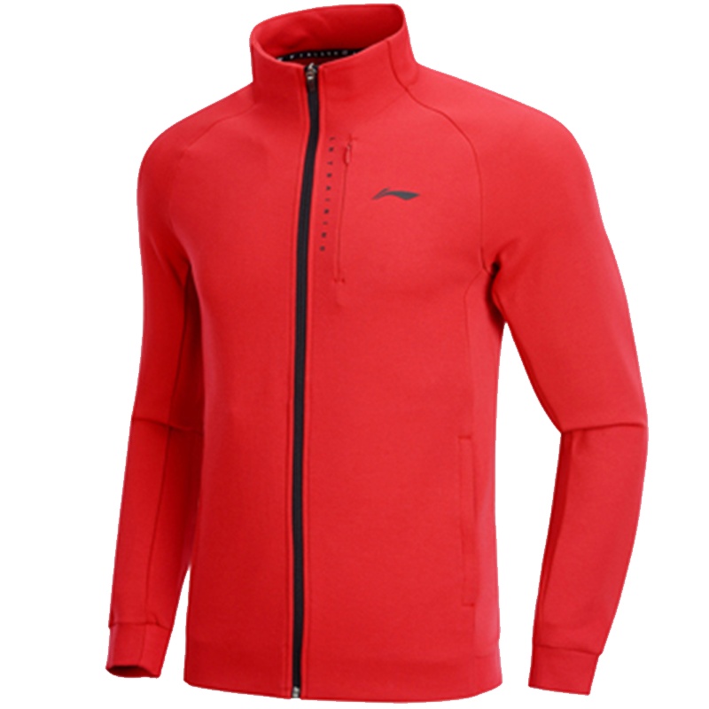 李宁训练系列男子开衫卫衣