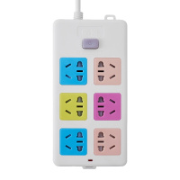 南孚(NANFU) NF618-彩色6孔插排