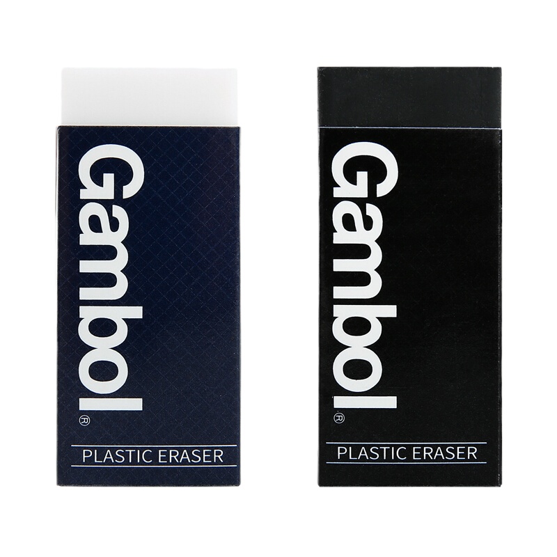 日本KOKUYO国誉WSG-ER23经典双色自动铅笔橡皮擦砖型擦的干净橡皮 20块