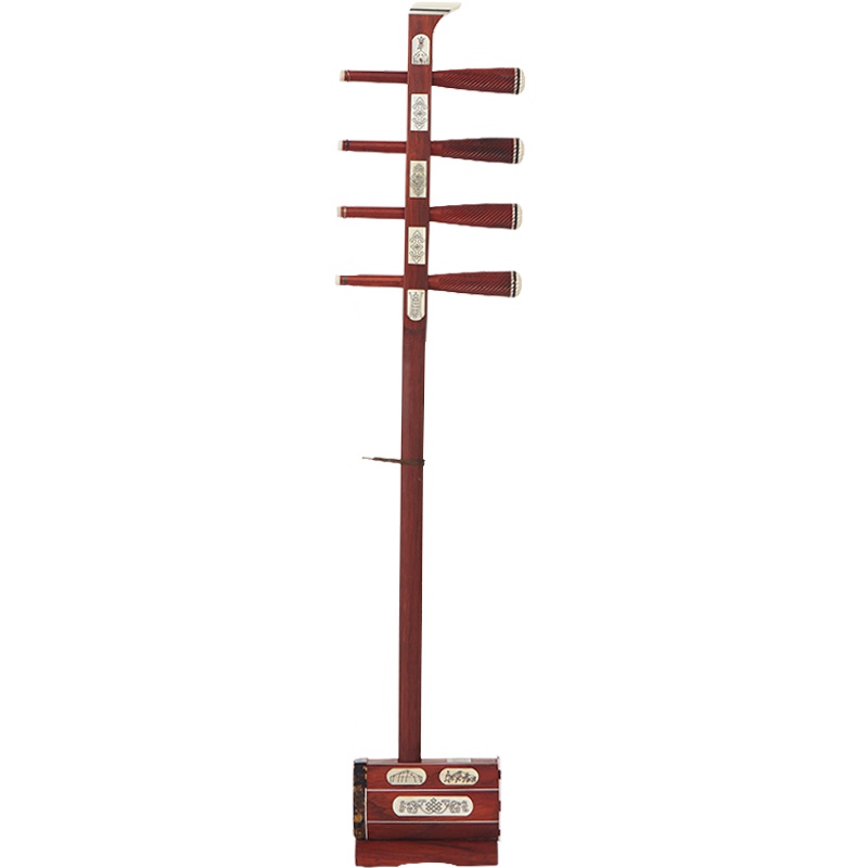 梵巢 练习演奏 蒙古族 民族管弦 乐器 八角筒 高音 成人 儿童独奏 重奏 红花梨木 四胡 琴 皮影