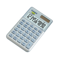 卡西欧(CASIO) SL-1000SC-BU 10位 stylish时尚炫彩计算器 (计价单位:台) 星钻蓝