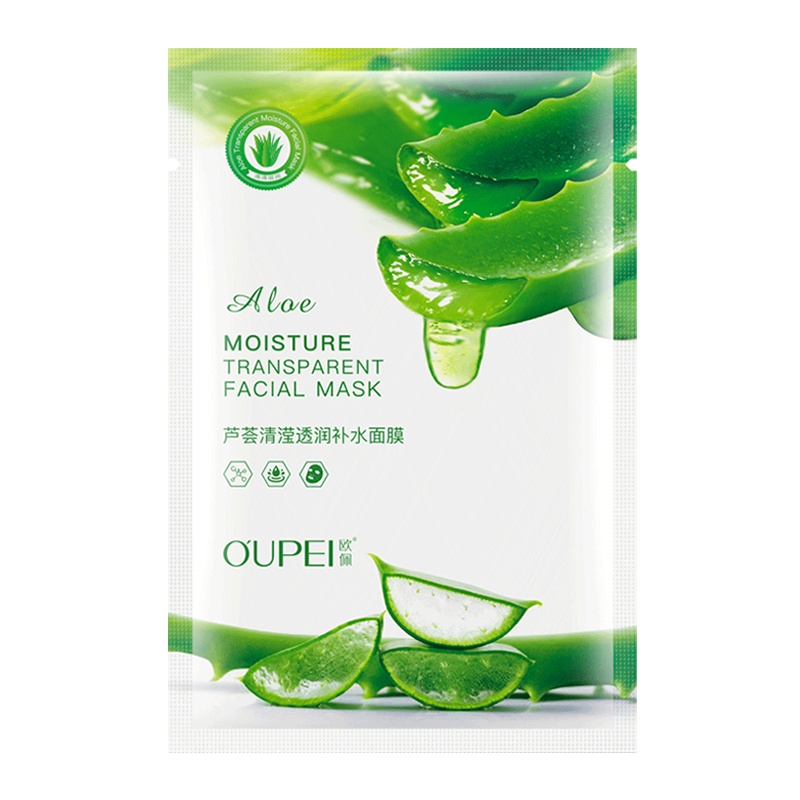 欧佩(OU PEI)芦荟清滢透润补水面膜1片装