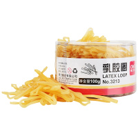 得力 3212 橡皮筋 橡胶圈橡皮财务圈胶圈乳胶圈耐拉弹性强不易断皮筋