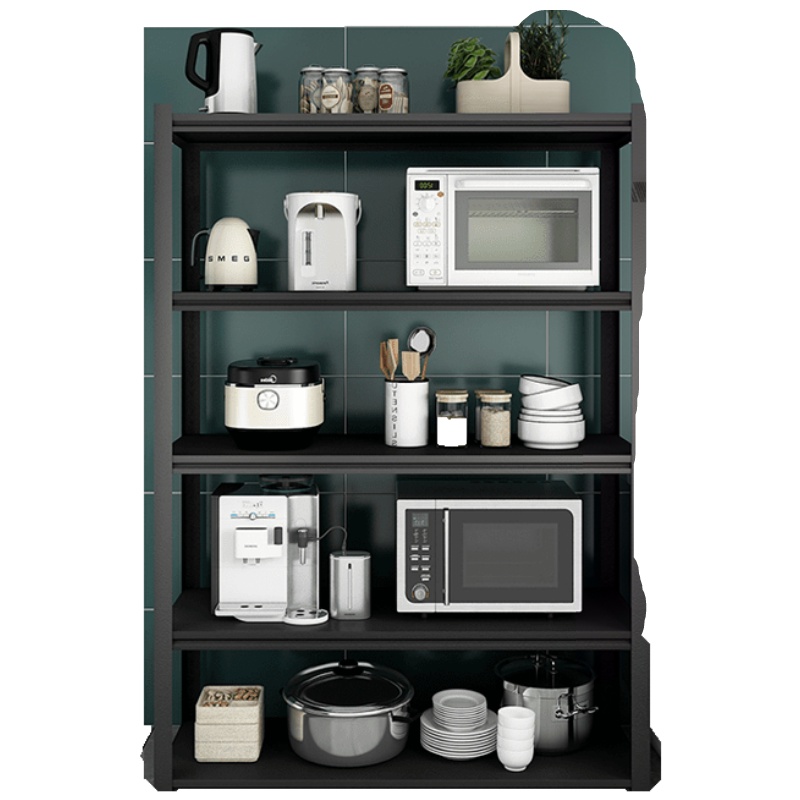 五层家用货架置物架落地杂物架厨房多层储物架客厅收纳整理铁架子