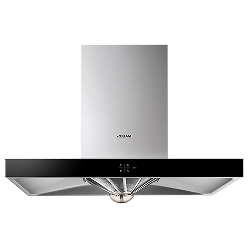 老板(ROBAM) 67A1 油烟机 欧式烟机 顶吸式 抽油烟机 T型 吸油烟机 大吸力 触控式 免拆洗油烟机 19立方