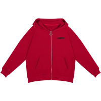 2019秋季红色学生连帽春秋外套宽松百搭休闲卫衣女拉链韩版上衣潮