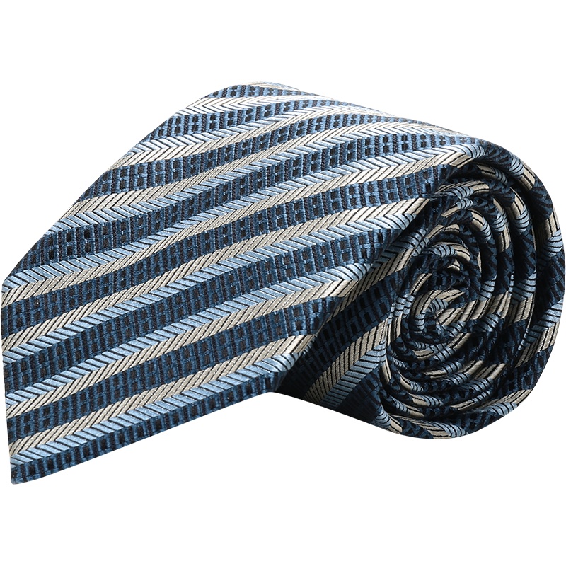 Ermenegildo Zegna 杰尼亚 男士 丝质领带 Z9D87 1L8