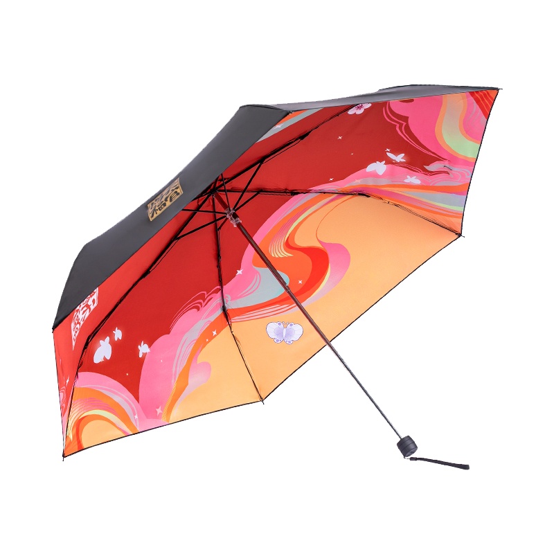 名创优品(miniso) 动画《天官赐福》系列周边复古晴雨两用折叠防晒遮阳伞