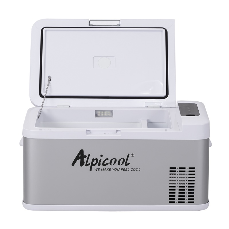 冰虎(Alpicool)车载冰箱压缩机制冷MK18升车用可结冰冷冻冷藏12v24v货车宿舍迷你小冰柜冰箱户外旅行小冰箱