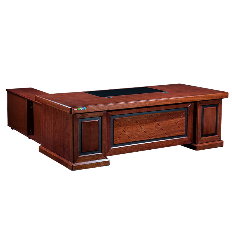 [红心家居]油漆桌2米办公桌现代中式班桌大班台