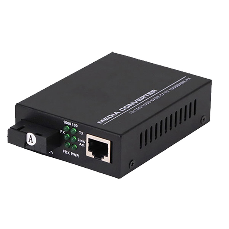 光纤收发器XRLT-1200（千兆1光1电双纤40km）