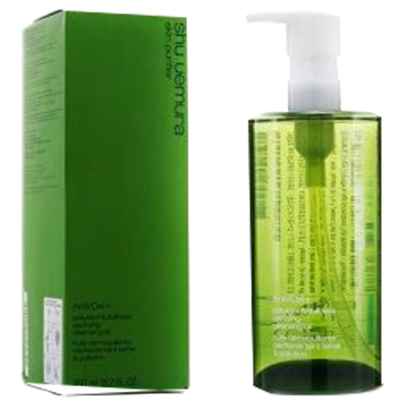 [专柜正品 顺丰速运][王一博力荐]植村秀SHU UEMURA绿茶新肌洁颜油450ml 温和卸妆深层清洁 正品保证