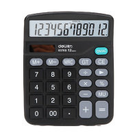 得力 837ES 双电源计算器