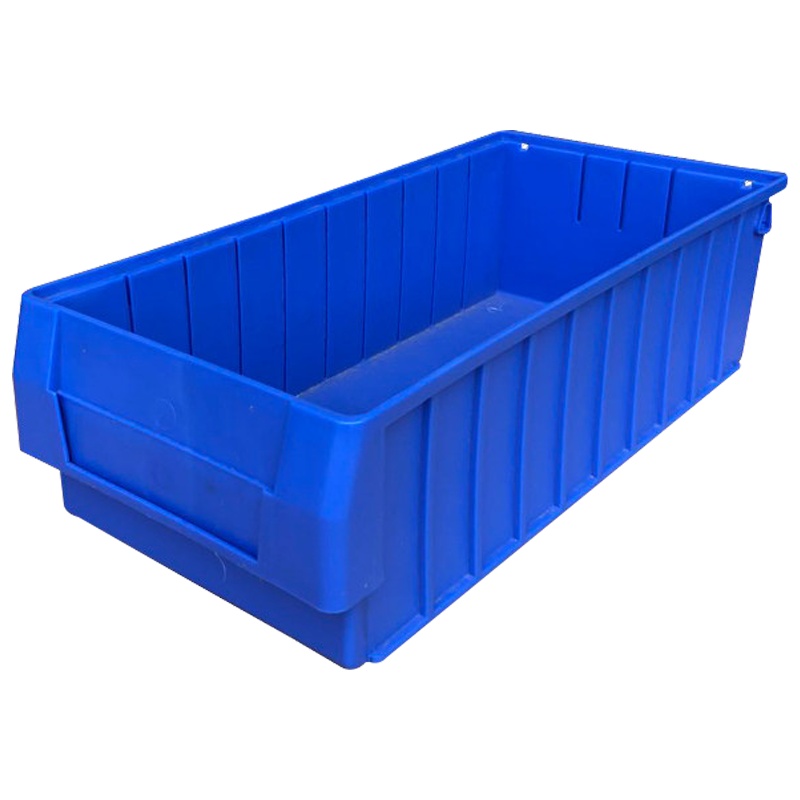 海斯迪克 gnjz-150 塑料分隔式零件盒 五金工具收纳箱螺丝盒 物料盒加厚分格箱 大3号500*235*140蓝色