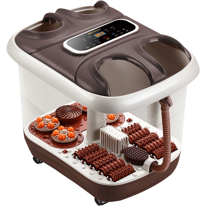 金正(NiNTAUS)按摩足浴器 全自动足浴盆电动按摩双人洗脚盆 加热泡脚高深桶恒温吴昕同款家用足浴器JZ-S80