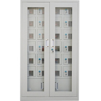 卡里鳄24门手机柜KLE—SJG03钢制手机收纳保管柜存放手机柜