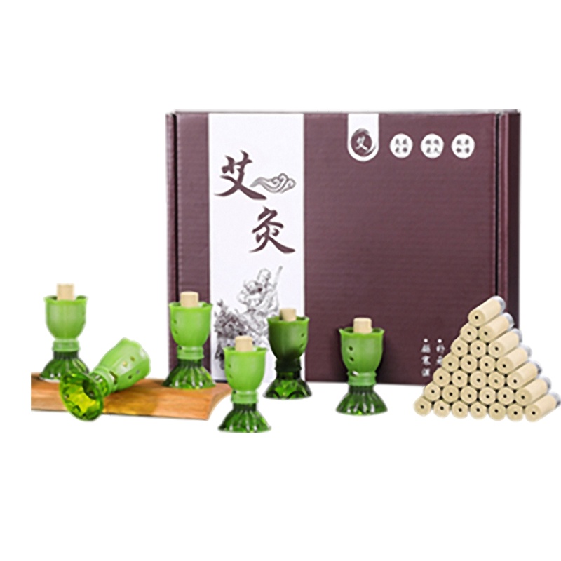 宝康林 艾艾贴艾灸贴随身灸艾艾灸条贴家用艾柱加大加粗艾草贴去家用全身通用50粒