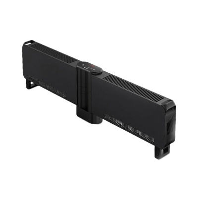 格力(GREE)取暖器踢脚线NJE-S6020B家用折叠电暖器浴室干衣防水暖风机石墨烯电暖气21款石墨烯电子遥控黑+黑