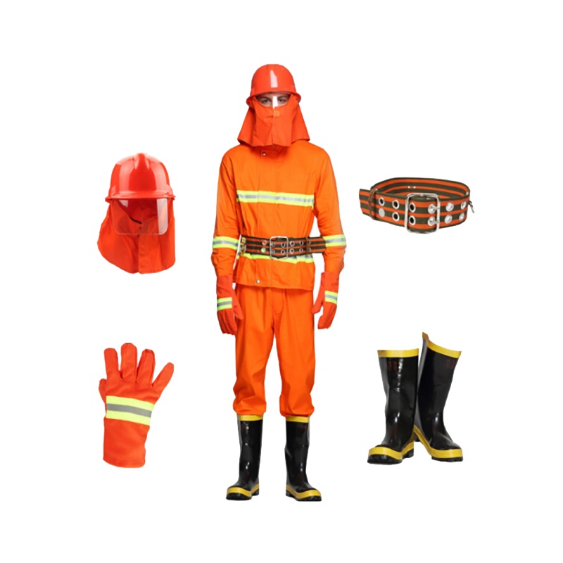 巨安 97款消防服战斗服套装 消防训练服 灭火防护演练服阻燃服 5件套