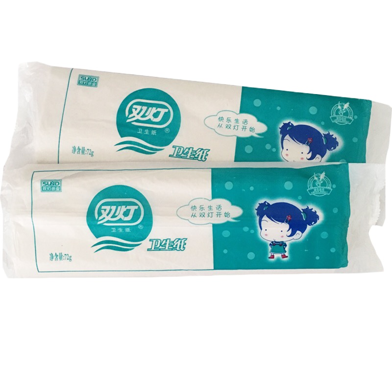 双灯72克平板卫生纸
