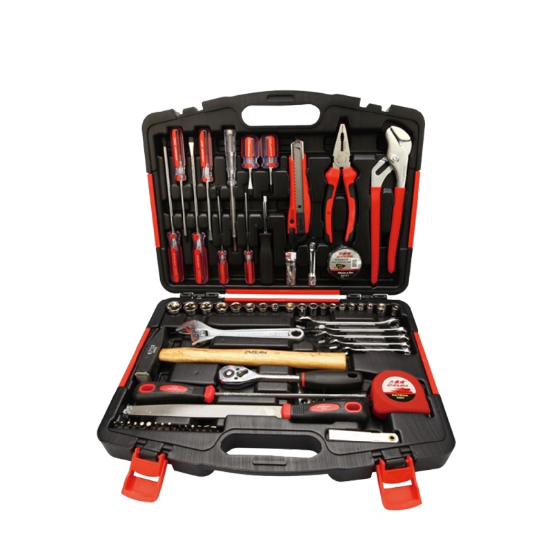 力易得(ENDURA) 70件套机修组套 维修组套 手动工具组套 五金工具箱 货号E1315