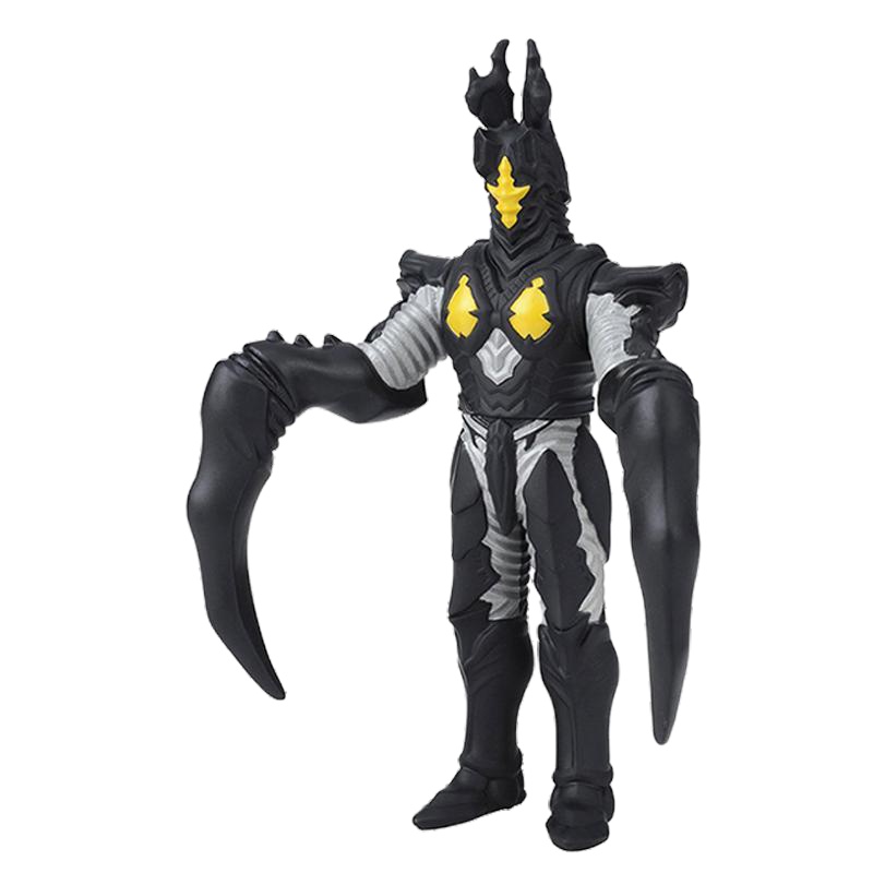 正版万代（BANDAI）奥特曼怪兽软胶500系列 14cm模型玩具 关节可动 88-超级杰顿