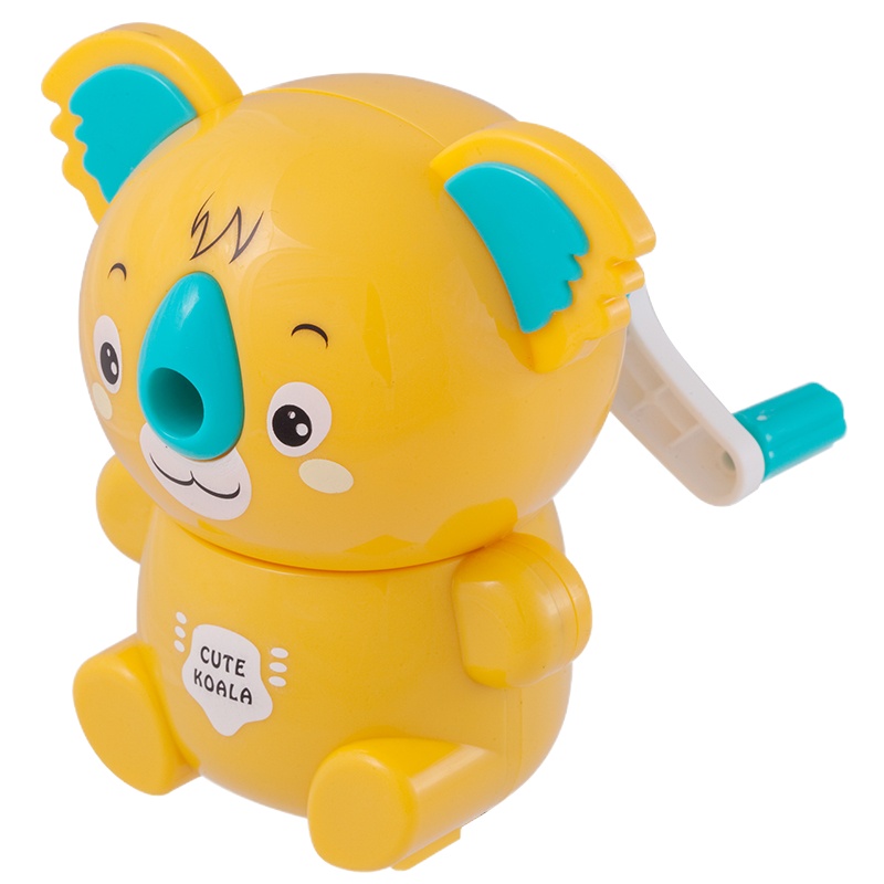 齐心 B2464 考拉自动进笔削笔机 颜色随机 (单位:个)