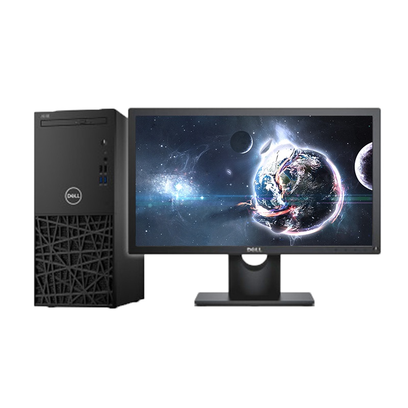 戴尔(DELL)成铭商用3980M-R1306台式电脑 21.5英寸(i3-8100/4GB/1TB/Win 10)