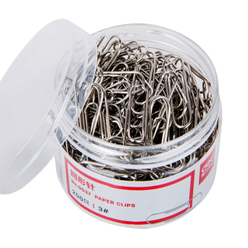 得力(deli)回形针200枚/盒*10盒