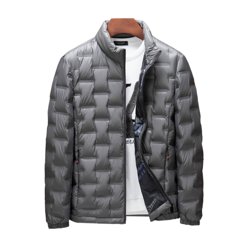 雅鹿男装羽绒服男冬季新品男士立领保暖外套商务休闲男士羽绒服151YW038