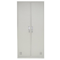 致恒华木办公两门铁质更衣柜ZHHM-G058(加厚)