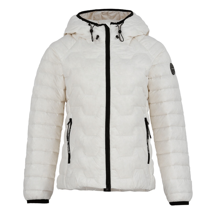 坦博尔羽绒服女短款2019新款轻薄连帽时尚运动秋冬装外套TB19328