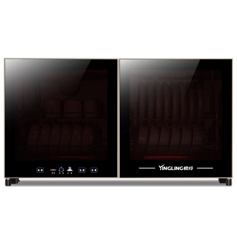 樱羚ZTD108A-108壁挂式消毒柜家用立式卧式台式双门商用餐具碗柜