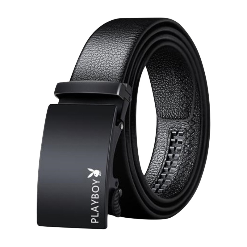 皮带男士年轻人自动扣腰带青年学生中年休闲皮裤带2