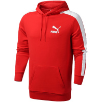 PUMA彪马男装T7运动服休闲针织连帽卫衣595922