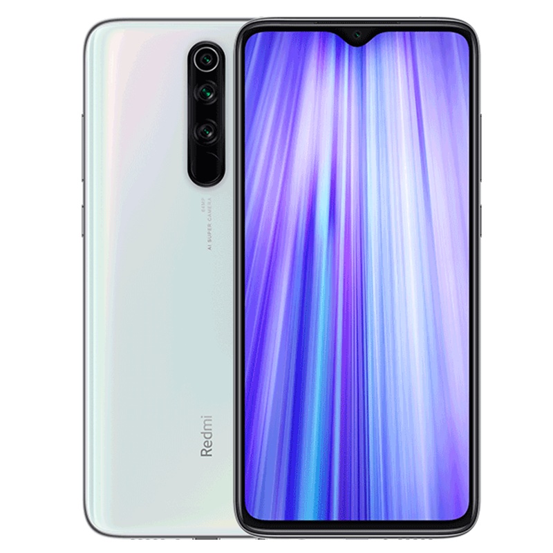 小米 (MI) Redmi Note8 Pro 8+256GB 贝母白 6400万四摄小金刚拍照NFC手机超长待机G90T液冷游戏芯6.53"超大全面屏小米红米学生机双卡双待智能