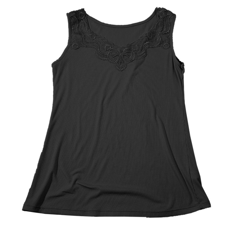 ENK内衣 蕾丝V领性感吊带女士打底背心女