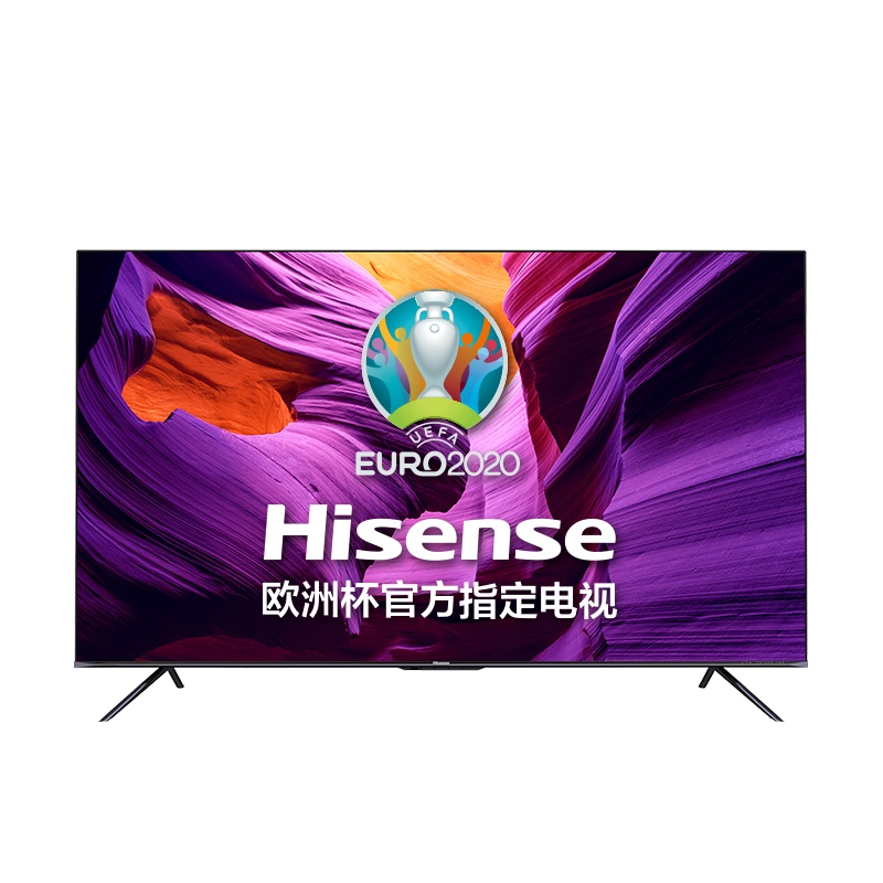 海信(Hisense)85英寸 悬浮全面屏 MEMC 130%超高色域 超大内存 AI声控杜比全景声 85E7F智能电视