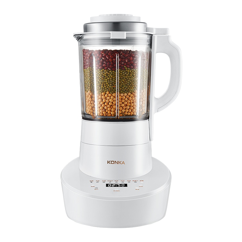 康佳(KONKA)破壁机KJ-12D09智能预约家用1.75L/升白色加热多功能榨汁养生辅食豆浆机绞肉机搅拌机料理机家用