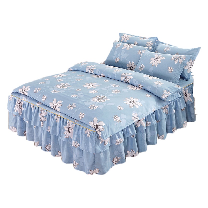 九氏JOESH全棉儿童四件套 A版卡通绣花B版纯棉呵护 多花色卡通绣花床品套件被套床单枕套抱枕套