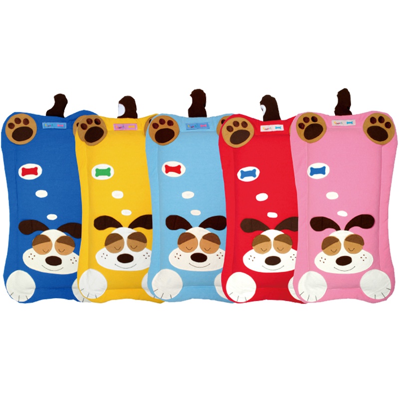 双漫云咪狗卡通婴儿枕头定型枕宝宝防偏头荞麦枕0-1-3岁棉