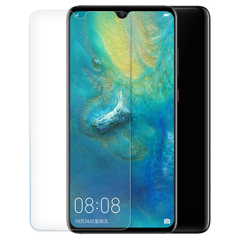 轻万适用华为mate20钢化膜huawei非全屏贴膜华为手机钢化玻璃保护膜