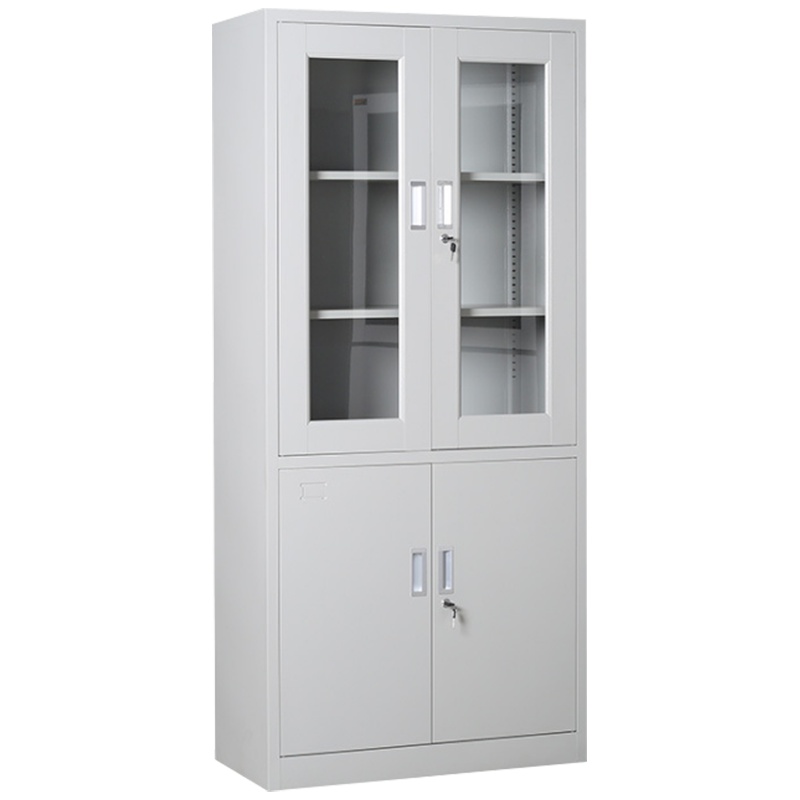 富和美(BNF)大器械文件柜铁皮柜大器械柜档案柜办公资料柜铁柜子员工柜办公柜带锁储物柜(850L*390W*1800H)