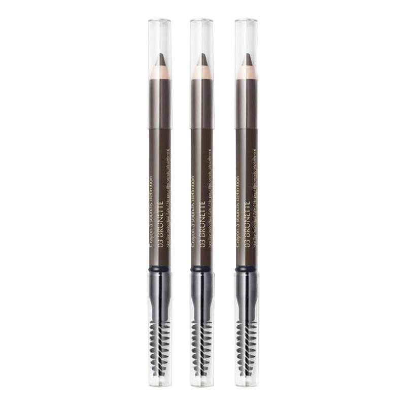 [国内专柜版正品保证]雅诗兰黛持妆塑形眉笔小样#03深棕色*3带眉刷